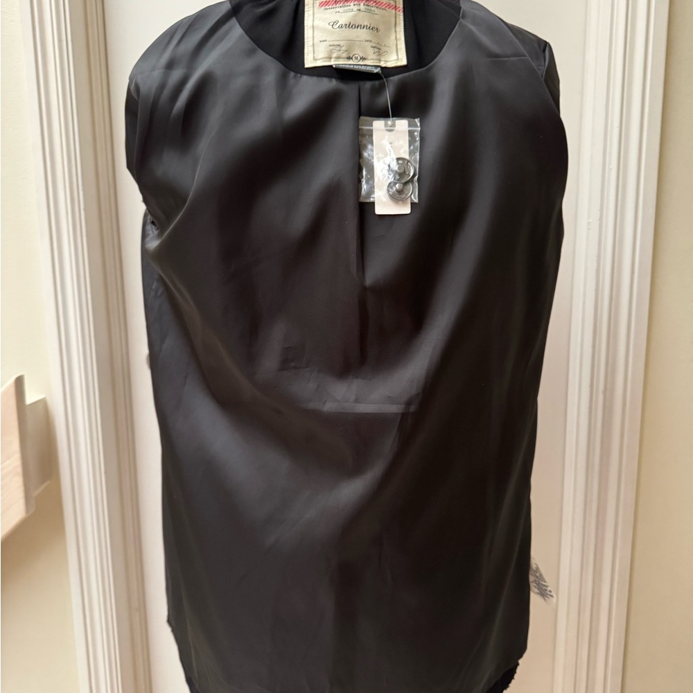 Black Sequin Blazer - image 7